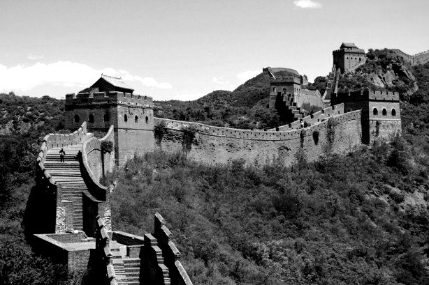 china-great-wall-bw