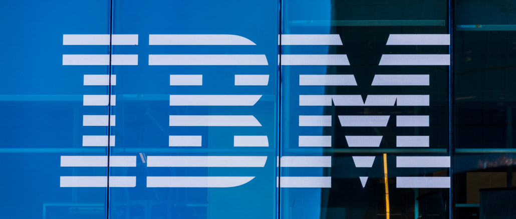 Ibm,Sign,And,Logo,On,Glass,Facade,Of,Ibm,Modern