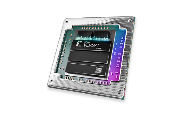 Xilinx-Versal-HBM-Chip with Color